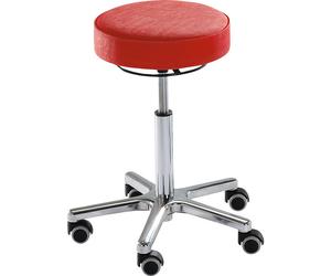 Taburete UNI asiento de piel sintética