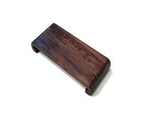 Taburete y reposapiés de madera maciza, antideslizante para interiores y exteriores, para adultos, uso en la mesita de noche y oficina, fácil de usar, no requiere montaje
