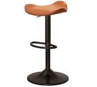 Taburetes Altos Cocina Giratorios de Altura Ajustable, Taburete Cocina Alto Tapizados en Piel Sintética con Reposapiés, Rotación de 360°, Asiento Ancho, Chasis Resistente