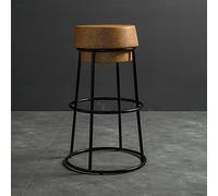 Taburetes Altos de mostrador Taburetes Altos de Bar Taburetes de Bar Taburetes de Bar de Altura Industrial con Asiento Acolchado de Corcho, taburetes de Cocina de Estilo Vintage, sillas, Muebles