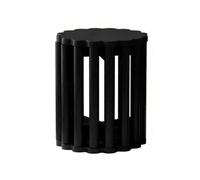Taburetes apilables, Juego de Mesa y sillas de Comedor 4 en 1, Mesa de Centro y sillas, Mesa Auxiliar Redonda pequeña de Madera para Dormitorio, Sala de Estar, Comedor y Cocina (Blanco)