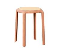 Taburetes Apilables: Sillas Sin Respaldo,taburetes Con Asientos Redondos, Diseño Apilable Que Ahorra Espacio |taburetes Multifuncionales Para Comedor, Aula, Bar, Pp, Para El Hogar, Restaurante,