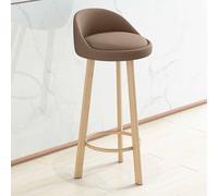 Taburetes de bar con respaldo de lino, sillas de altura de mostrador con reposapiés de metal para islas de cocina y barras del hogar, solución elegante para asientos de desayuno
