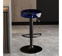 Taburetes de bar giratorios ajustables con barra de elevación dorada para asientos modernos de cocina y bistró