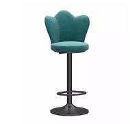 Taburetes de bar giratorios ajustables para desayuno, sillas modernas de altura de encimera con respaldo y reposapiés, perfecto para comedor y decoración del hogar