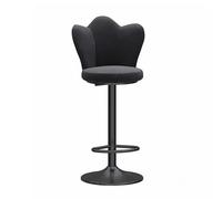 Taburetes de bar giratorios de altura ajustable con respaldo y reposapiés, sillas modernas de barra de desayuno para isla de cocina y comedor, asiento elegante de altura de mostrador