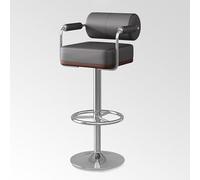Taburetes de bar giratorios modernos con respaldo alto, fáciles de montar, perfectos para cocina, comedor y barra de bar, solución de asiento elegante y cómoda