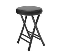 Taburetes de bar plegables con reposapiés, 20 pulgadas de altura para cocina y comedor, diseño moderno que ahorra espacio, ligero y portátil, perfecto para uso doméstico y exterior