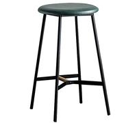 Taburetes de Bar, Taburetes de Cocina, Isla, Cafetería, Pub, Mostrador de Bar Sillas Altas de Bar, Estructura de Hierro, Asiento 26/30in de Alto, Industrial, 300lbs (Green1ps,65cm/25.6in)