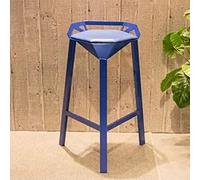 Taburetes de Barra de Desayuno con Estructura metálica, sillas de mostrador apilables y Resistentes para Cocina - Elegantes taburetes Amarillos, Comedor y decoración del hogar