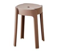 Taburetes de cocina apilables de plástico, gran superficie de asiento para isla de cocina y comedor, diseño moderno, perfecto para restaurantes y cafeterías y fácil de limpiar