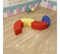 Taburetes de sofá de esquina arqueados para jardín de infantes, entrenamiento, escuela, librería, sala de espera para padres