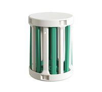 Taburetes Redondos Apilables De Plástico. Juego De 4 Taburetes Apilables Sin Respaldo. Ideales For Comedor, Sala De Estar, Cocina Y Balcón