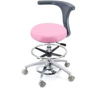Taburetes Taburete Dental Giratorio de 360 Grados con Altura Ajustable y Respaldo, Multicolor, Varios tamaños(B4,A3)