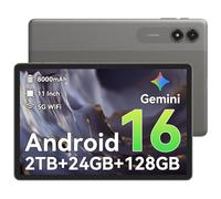 TABWEE T50 Tableta 11 Pulgadas con Android 16-24 GB RAM, 128 GB ROM (Ampliable a 2 TB) | Batería 8000 mAh | Pantalla 90 Hz | Cámara 13 MP+8 MP, WiFi 5G, GPS