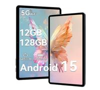 TABWEE Tablet Android 15-10 Pulgadas Tablets Baratas más Vendidas 12GB RAM+ 128GB ROM(2TB TF), 5G WiFi Tablet Gaming, 6000 mAh, Gemini AI, Doble Cámara, Control Parental, GPS, Face ID, BT5.0