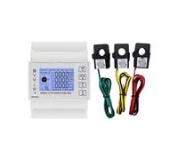 TAC4321CT Medidor de Energía Multifunción WiFi para Riel DIN Trifásico Tuya con Transformador de Corriente KCT16 230/400 V CA