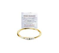 TACBSP Anillo conmemorativo de corazón con alas de ángel, acero inoxidable con forma de corazón pequeño con alas, anillo de extrañar para siempre, anillo de alas de ángel, joyería conmemorativa de