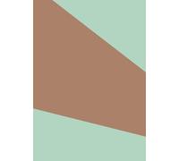 Taccuino a quadretti con numeri di pagina - 100 pagine, formato A5, taccuino perfetto per matematica, grafici, bullet journal, appunti tecnici, ... scuola e ufficio, colore copertina MENTA