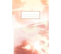 Taccuino a righe - Cute Sky Aesthetic Lined notebook for Writing, Journaling and School notes: 100 pagine a righe | Formato 6x9 | Perfetto per ... e scuola - Aesthetic clouded sky design