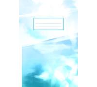 Taccuino a righe - Cute Sky Aesthetic Lined notebook for Writing, Journaling and School notes: 100 pagine a righe | Formato 6x9 | Perfetto per ... e scuola - Aesthetic clouded sky design