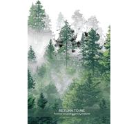 Taccuino con paesaggio acquerellato | Return to me: Formato A5, interno a colori. Rilegato con copertina morbida e pagine spesse. Bosco