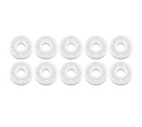 Tacdas 10X Rodamiento de Cerámica Completo 608 Rodamiento de Bolas ZrO2 Rodamiento de óXido de Circonio de 8 mm x 22 mm x 7 mm