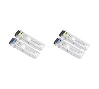 Tacdas 2 Par de Módulos de Fibra Gigabit 1,25G Modo Único 40 Km LC 1310 Nm/1550 NM Compatible con Múltiples Tipos de Conmutadores