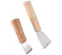 Tacdas 2 Unids/Pack Acero Inoxidable Industrial EspáTula Grande Scoop Stretch Techo PelíCula Pala Accesorios para Soldadura Harpoon