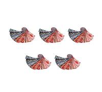 Tacdas 200 Piezas Rollo de Gelatina, Tiras de Acolchado de Tela de Algodón, Bricolaje, Tejido Artesanal, Paquete de Tela, Suministros de Tela de Retales, 6,5X50 cm