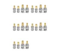 Tacdas 20Pcs BNC una SMA Tipo Macho Hembra Conector Adaptador Kit Convertidor de Prueba Conjunto