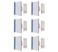 Tacdas 24X Juego de Caligrafía China Sin Tinta, Escritura con Agua Reutilizable, Rollo de Tela Mágica, Bolígrafos de Escritura de Caligrafía China Tradicional