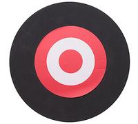 Tacdas 25 X 3 Cm Tiro Al Eva Espuma Objetivo Autocurativo Emocionante Practica de Caza Negro & Rojo