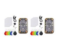 Tacdas 2X Emulador RFID Chameleon Ultra V2.0 Ultimate, Duplicador NFC + 6xCUID y 12xUID, Decodificador de Tarjetas RFID de 125 Khz y 13,56 MHz.