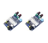 Tacdas 2X Placa Amplificadora CA-3316A de 100 W, Estéreo Profesional, Digital, Clase D, TPA3116, para Subwoofer Doméstico, Receptor y Amplificador.