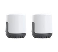 Tacdas 2X Pluviómetro Digital Inalámbrico para Exteriores con Aplicación: Sensor de Lluvia Inteligente con Monitoreo Preciso del Pluviómetro.