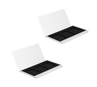 Tacdas 2X Portatarjetas de La Caja de La Tarjeta de Memoria de La AleacióN de Aluminio para Las Tarjetas SD de 3PCS