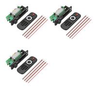 Tacdas 3Conjunto 2x100W 12V Amplificador Reproductor de Audio Bluetooth 5.0 Placa Decodificadora de MP3 Reproductor de MP3 Módulo de Radio FM