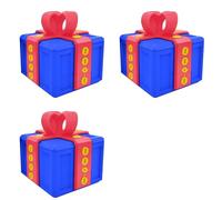Tacdas 3X Caja de Regalo Molesta, Caja de Tornillos de Broma, Caja de Regalo Realmente Molesta, Caja de Regalo en 3D, Contenedor de Tarjeta de Dinero Divertido