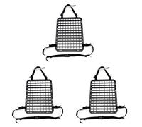 Tacdas 3X Panel Molle para Respaldo de Asiento de Automóvil, Organizador de Paneles Molle para Automóvil, Camioneta SUV, Equipo Modular para Accesorios de Herramientas de Bolsa