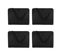 Tacdas 4X A3 Portafolio Carpeta Desplegable Organizador de Archivos Document Carry Case