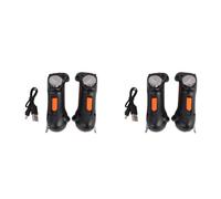 Tacdas 4X Seis Dedos para, Controlador, Capacitancia, Gatillo de Juego Móvil Ajustable, Botón L1R1, Mando de Juego, Agarre de Palanca de Mando, Naranja