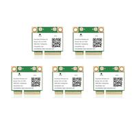 Tacdas 5X 1200Mbps Bluetooth 4.2 Mini Tarjeta PCI-e WiFi -AC7265 Tarjeta de Red Inalámbrica 7265 802.11ac 2.4G 5Ghz para Computadora Portátil 7260HMW