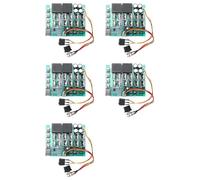 Tacdas 5X Controlador de Velocidad de Motor DC 10-55 V 100 A PWM HHO RC Interruptor de Control Inverso con Pantalla LED