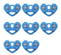 Tacdas 8X Polea Doble Escalada en Forma de Corazon Cuerda de Cable de Acero 13mm Dispositivo de Escalada Carretilla Rapido Grande Tiroles 24KN