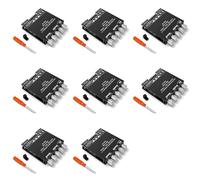 Tacdas 8X -TB21 Placa Amplificadora Digital con Subwoofer Bluetooth 5.0 TPA3116D2 50Wx2+100W Amplificador de Graves Estéreo de Audio con Potencia de 2.1 Canales