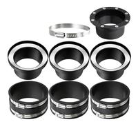 Tacdas Accesorios Magnéticos para Recolección de Polvo de 4", 8 Imanes de Alta Resistencia, Kit de A Muchos, para Mangueras Entre Diferentes Máquinas.