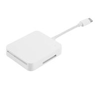 Tacdas Adaptador de Lector de Tarjetas de Memoria 4 en 1 Tipo C USB-C Smart Media OTG M2 SD SM XD Lector de Tarjetas para Accesorios Android