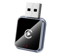 Tacdas Adaptador Inalámbrico Carplay 2 en 1 Smart AI Box Carplay para Android Auto, Adaptador USB Dongle con Cable Carplay A Inalámbrico.