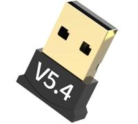 Tacdas Adaptador USB Bluetooth 5.4, Dongle de Audio, Adaptador Mini USB, Receptor y Transmisor Inalámbrico para PC y Laptop, Sin Necesidad de Controlador.